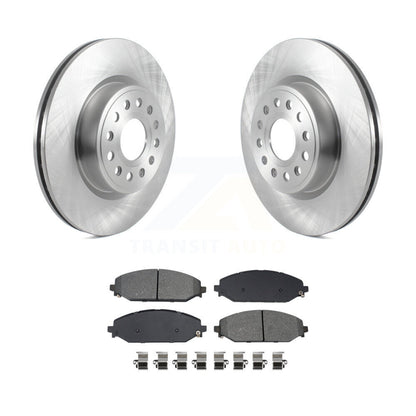Kit de disques de frein à disque avant et plaquettes semi-métalliques pour Ram 1500 K8S-103657