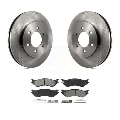 Kit de plaquettes semi-métalliques de rotor de frein avant pour Lincoln Navigator 2002 à partir de 03 19 0