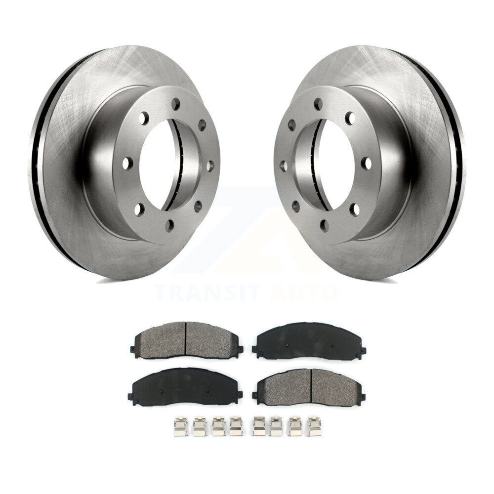 Kit de plaquettes de frein semi-métalliques pour rotors de frein avant, pour Ford F-250 Super Duty 4W 2013