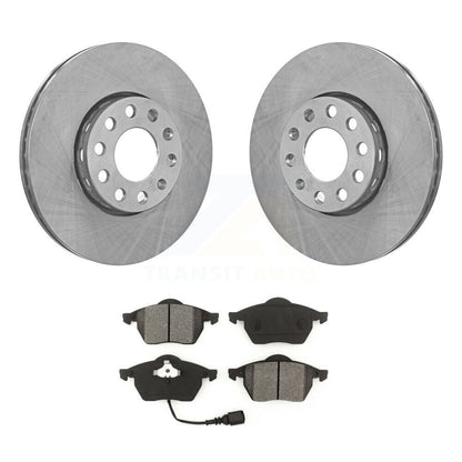 Kit disques de frein à disque avant et plaquettes semi-métalliques pour Audi A6 Quattro 100