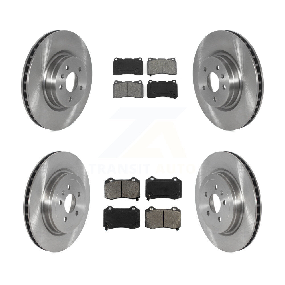 Kit de plaquettes de frein semi-métalliques pour rotors de frein avant et arrière pour Tesla X S avec étrier Brembo