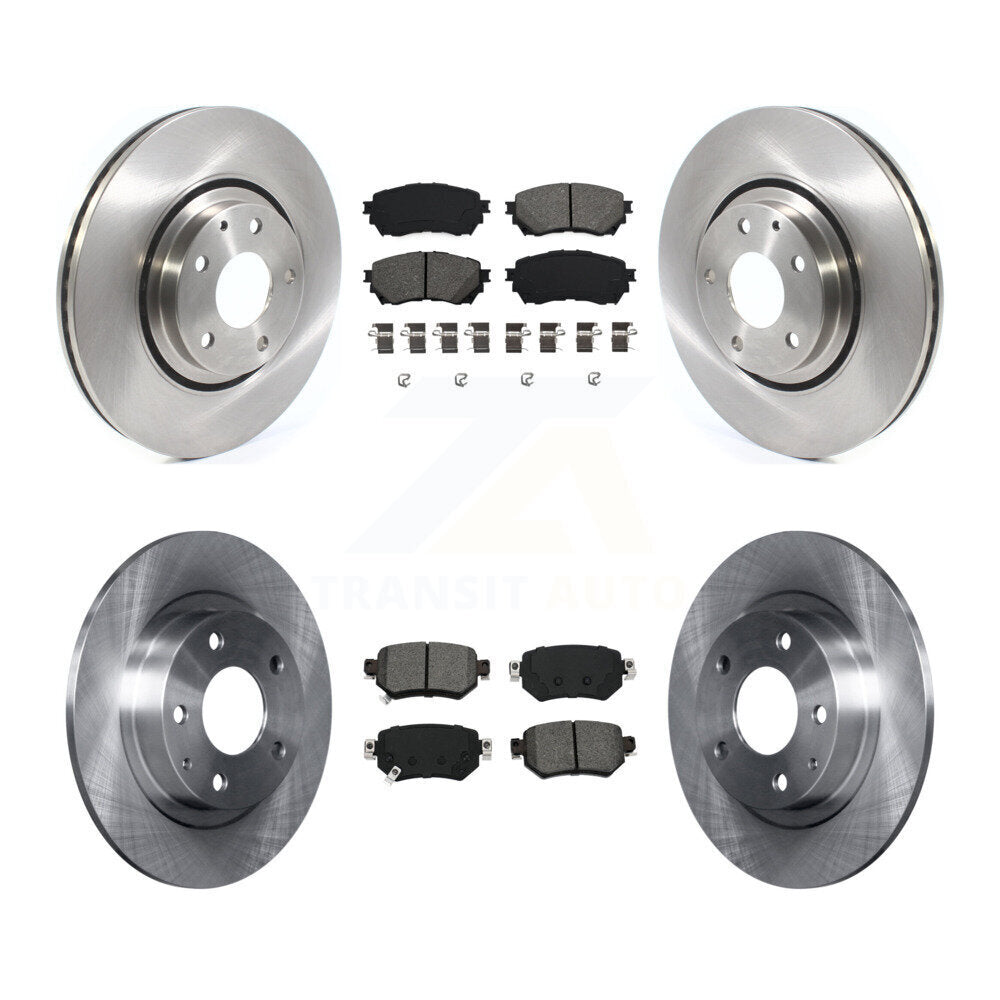 Rotors de frein à disque avant et arrière, Kit de plaquettes semi-métalliques pour Mazda 6 Turbocharge 2021