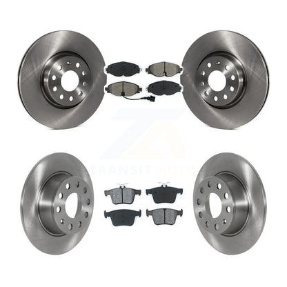 Kit de rotor de frein avant et arrière et plaquettes semi-métalliques pour Volkswagen Taos FW 2022 – 2023