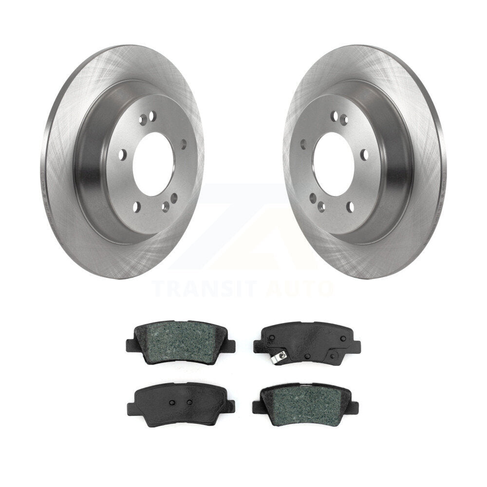 Kit de disques de frein à disque arrière et de plaquettes semi-métalliques pour Kia Soul 2020 – 2022, 1,6 l
