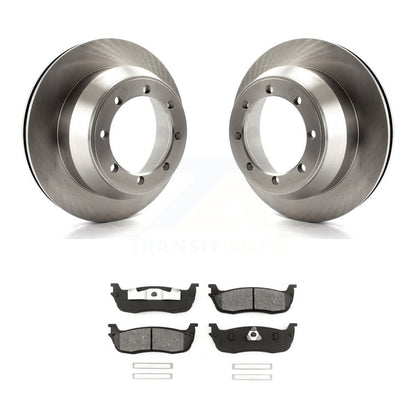 Rotors de frein arrière et kit de plaquettes semi-métalliques pour Ford F-150 01-03 avec roue à 8 écrous