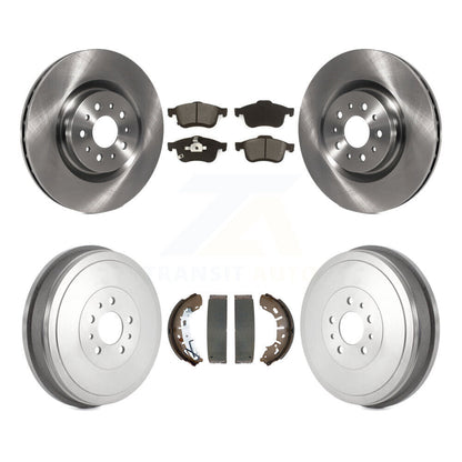 Kit de plaquettes et de tambour semi-métalliques, Rotor de frein avant et arrière, pour Ram ProMaster Cit 15-21
