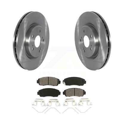 Kit de disques de frein à disque avant et de plaquettes semi-métalliques pour Acura RDX 2019-2023