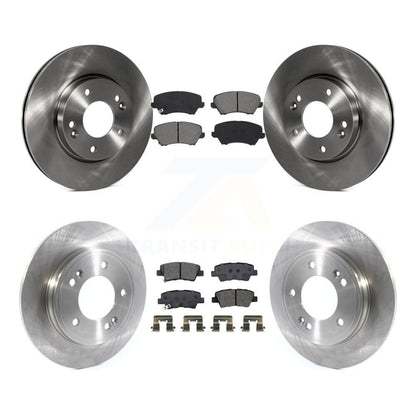 Kit de rotors de frein à disque avant et arrière et plaquettes semi-métalliques pour Hyundai Veloster