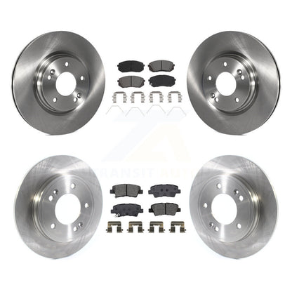 Kit de plaquettes semi-métalliques de Rotor de frein à disque avant et arrière, pour Kia Forte Hyundai Veloste