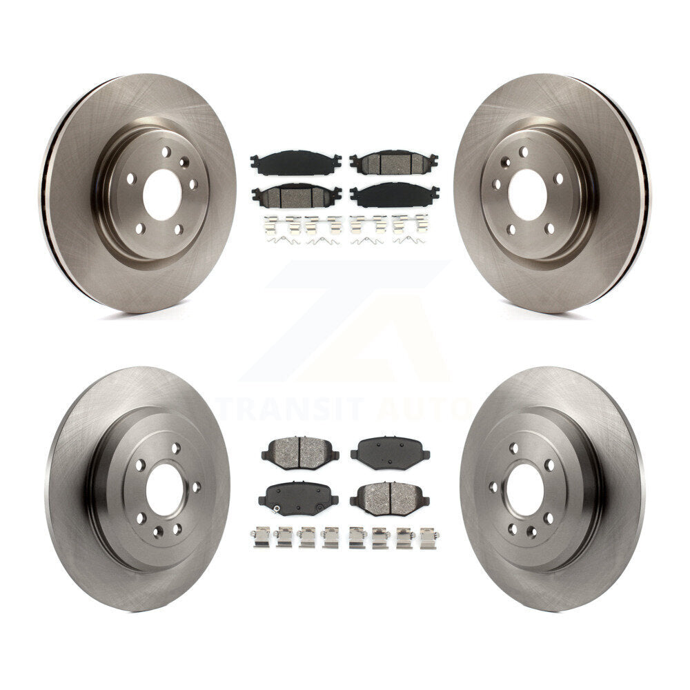 Kit de plaquettes semi-métalliques de Rotor de frein avant et arrière, pour Ford Explorer Limited/Sport/XL