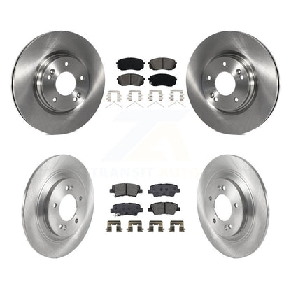Kit de plaquettes de frein semi-métalliques pour Rotors de frein avant et arrière, pour Hyundai Kona électrique Kia Nir