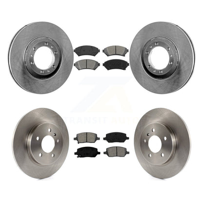 Kit de plaquettes de frein semi-métalliques pour Rotor de frein avant et arrière, pour Pontiac Montana SV6 05 avec FW