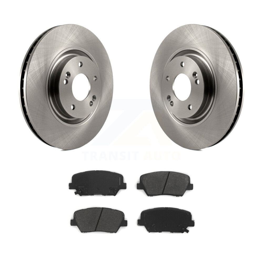 Kit de disques de frein à disque avant et de plaquettes semi-métalliques pour Hyundai Nexo 2019 – 2022