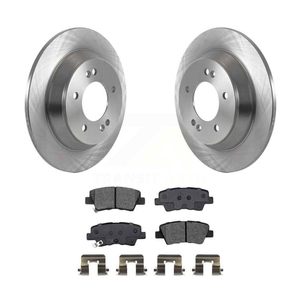 Kit de plaquettes de frein semi-métalliques pour rotors de frein arrière, pour Hyundai Kona FWD 2022 – 2023 avec 1.6