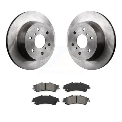 Kit de disques de frein à disque arrière et plaquettes semi-métalliques pour GMC Sierra 1500 Classic