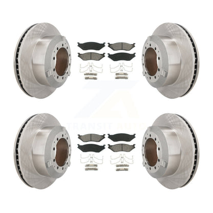 Kit de rotor de frein avant et arrière et plaquettes semi-métalliques pour International TerraStar IC A