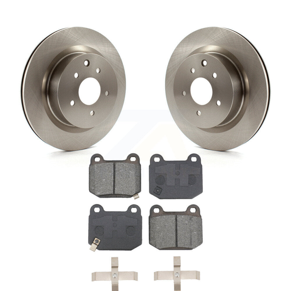 Kit de disques de frein à disque arrière et plaquettes semi-métalliques pour Nissan 350Z INFINITI G35
