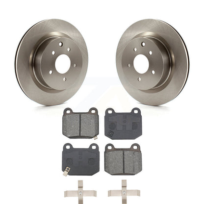 Kit de disques de frein à disque arrière et plaquettes semi-métalliques pour Nissan 350Z INFINITI G35