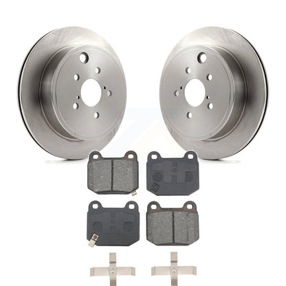 Kit de disques de frein à disque arrière et plaquettes semi-métalliques pour Subaru BRZ Toyota 86