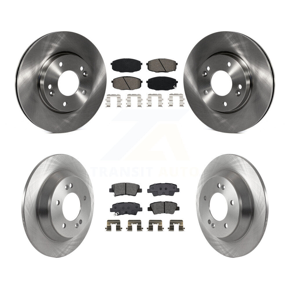 Kit de plaquettes de frein semi-métalliques pour Rotor de frein avant et arrière, pour Hyundai Kona FWD 2022 avec 1.6