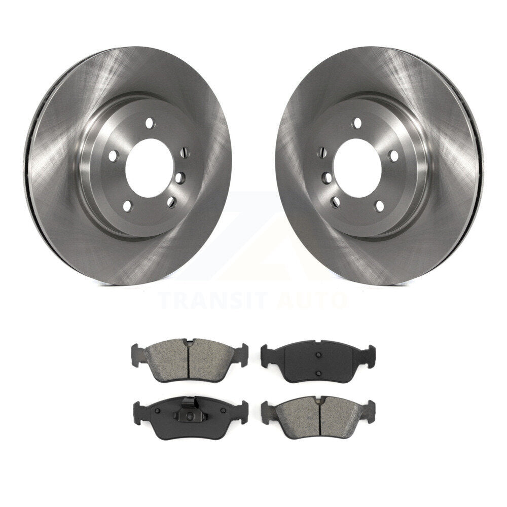 Kit de disques de frein à disque avant et plaquettes semi-métalliques pour BMW 320i K8S-103824