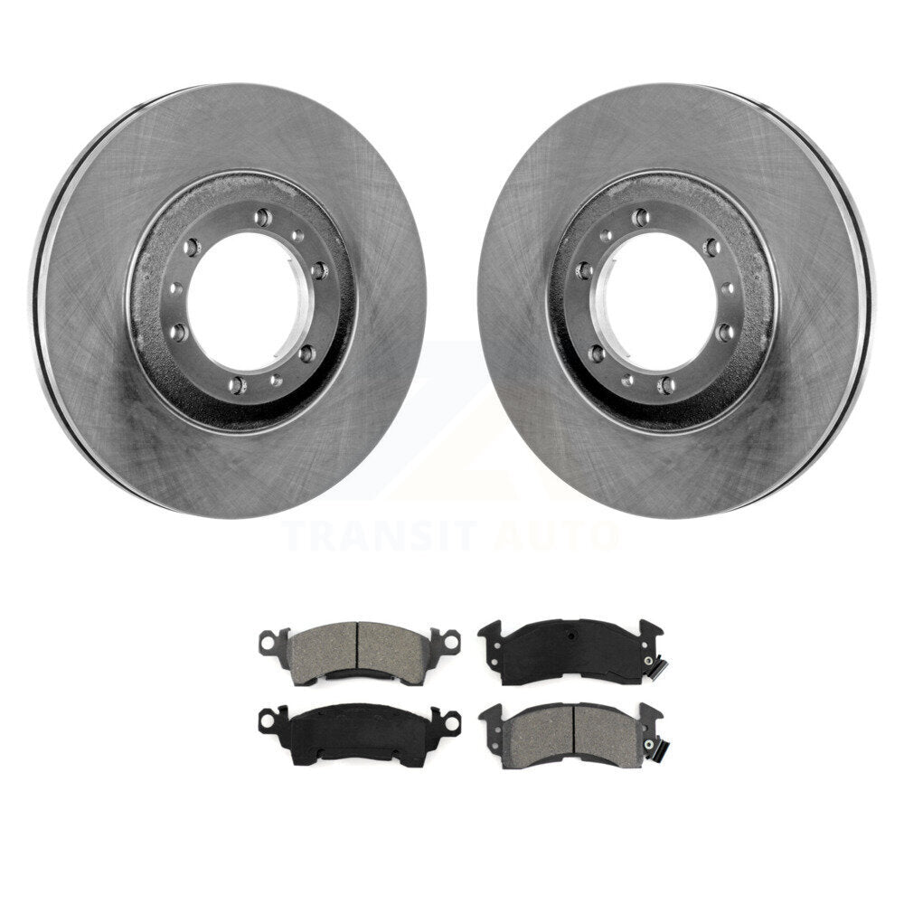 Kit de rotor de frein avant et de plaquettes semi-métalliques pour châssis commercial Cadillac 5.7