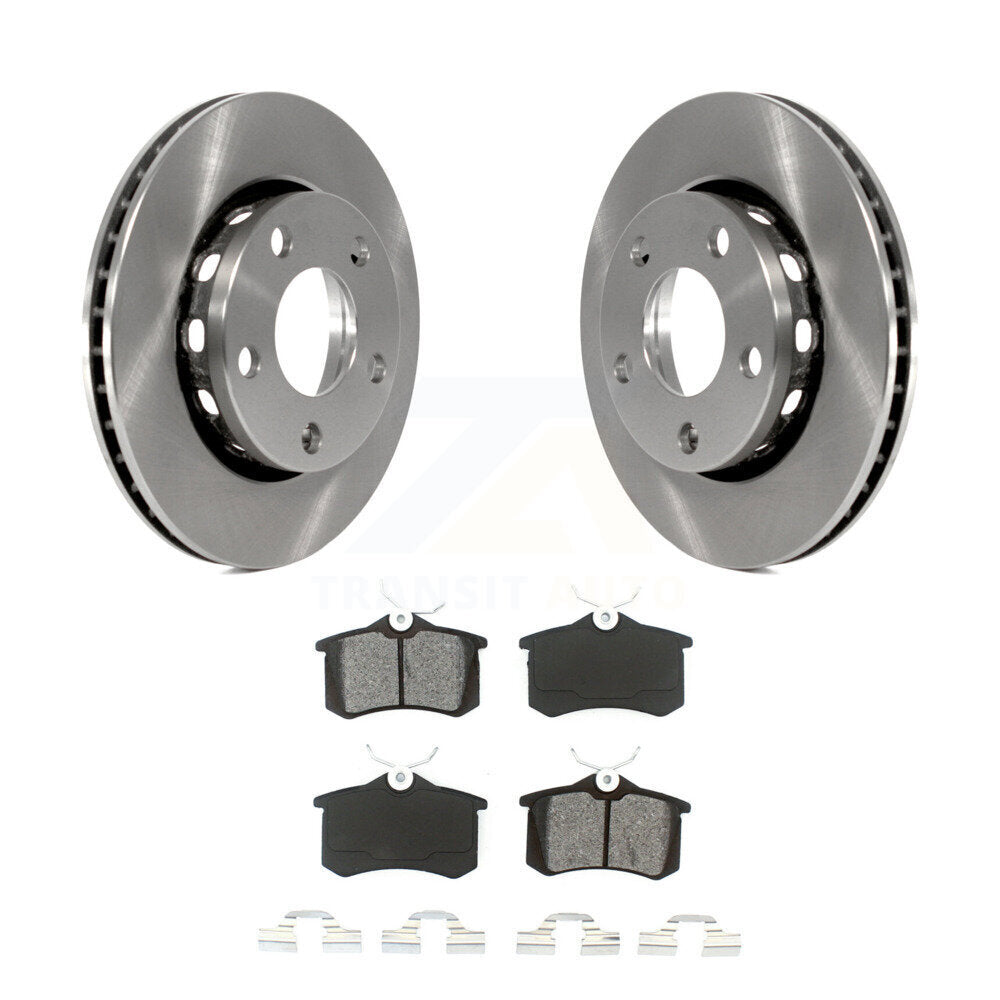 Kit disques de frein à disque arrière et plaquettes semi-métalliques pour Audi S4 K8S-103826