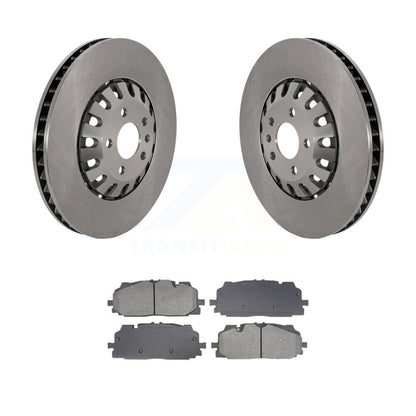 Kit de rotor de frein avant et de plaquettes semi-métalliques pour Audi Q7 Q8 A6 Quattro A7 Sportbac