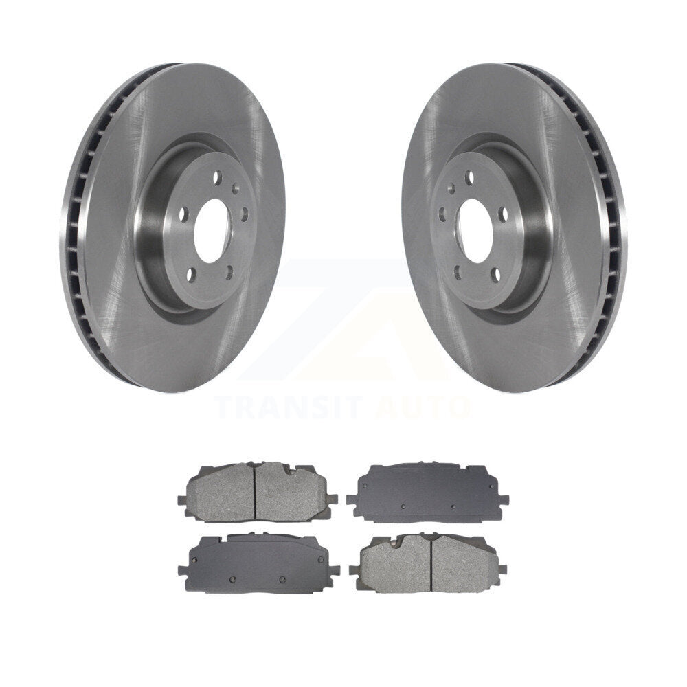 Kit de rotor de frein à disque avant et de plaquettes semi-métalliques pour Audi Q7 SQ5 S5 S4 Sportbac