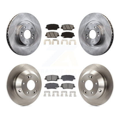 Kit de plaquettes semi-métalliques de Rotor de frein à disque avant et arrière, pour Hyundai Santa Fe Sport Ki