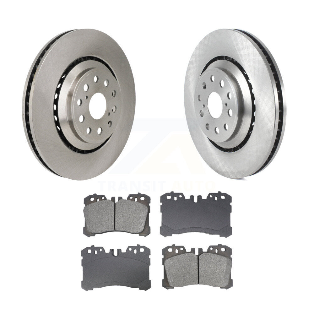 Kit de plaquettes semi-métalliques de Rotor de frein à disque avant, pour Lexus LS460 LS500 LS600h LS500