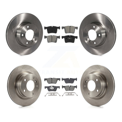 Kit de rotors de frein à disque avant et arrière et plaquettes semi-métalliques pour BMW 320i 328d