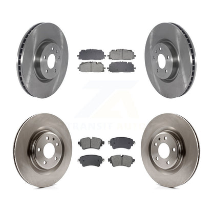 Kit de disques de frein à disque avant et arrière et plaquettes semi-métalliques pour Audi S5 Sportback S