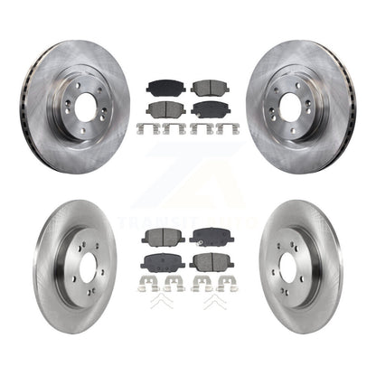 Kit de plaquettes semi-métalliques de Rotor de frein à disque avant et arrière, pour Hyundai Santa F 2019 – 2020