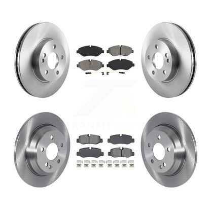 Kit de rotors de frein à disque avant et arrière et plaquettes semi-métalliques pour Mercedes-Benz Metri