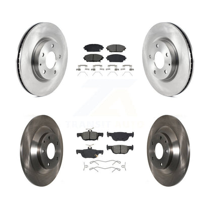 Kit de disques de frein à disque avant et arrière et plaquettes semi-métalliques pour Mazda CX-30