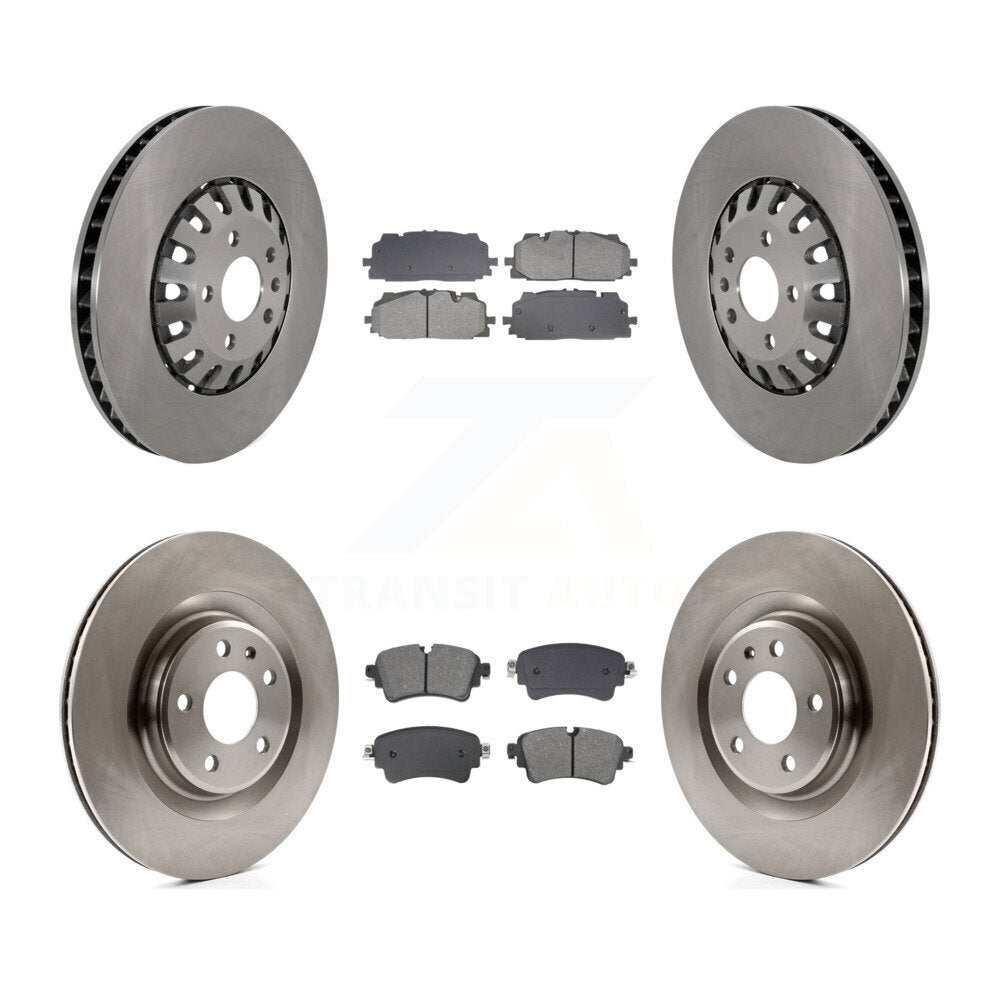 Rotors de frein avant arrière et Kit de plaquettes semi-métalliques pour Audi A6 Quattro A7 Sportbac