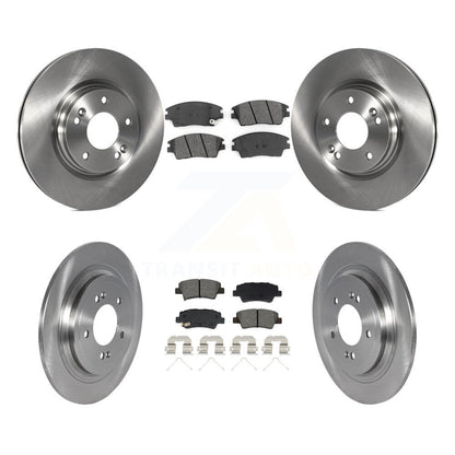 Kit de rotor de frein avant et arrière et plaquettes semi-métalliques pour Kia Sportage Hyundai Tucso