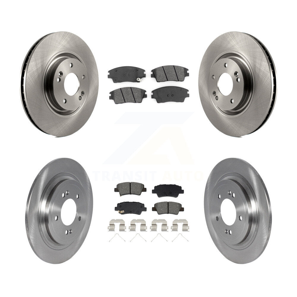 Kit de plaquettes semi-métalliques de Rotor de frein avant et arrière, pour Kia Sportage Turbocharge 17-22