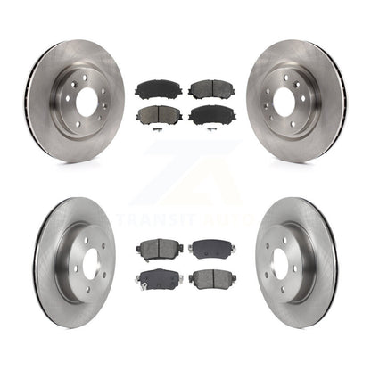 Kit de plaquettes semi-métalliques de Rotor de frein à disque avant et arrière, pour Nissan Rogue Sport Qashqa