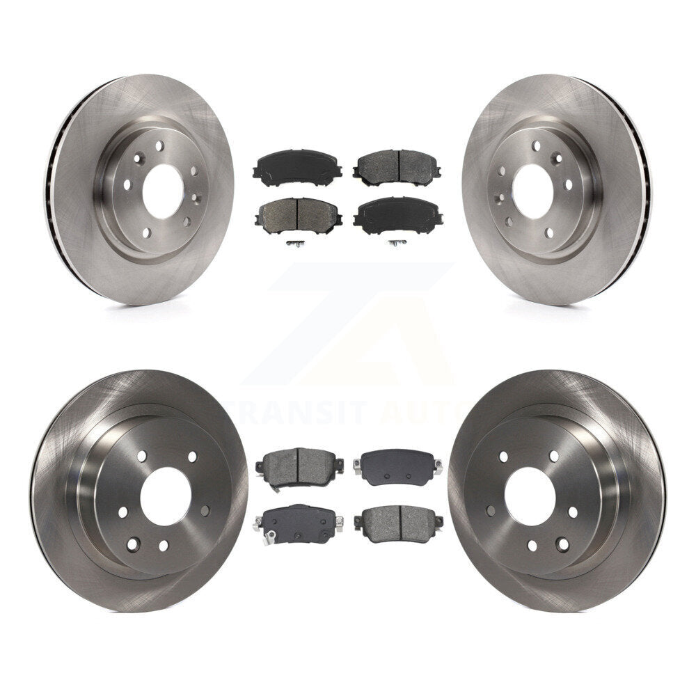 Kit de plaquettes de frein à disque semi-métalliques avant et arrière, pour Nissan Rogue Sport 2019