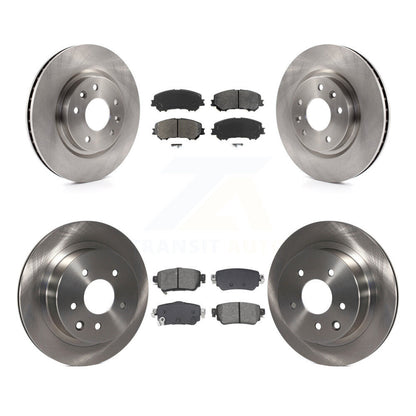 Kit de plaquettes de frein à disque semi-métalliques avant et arrière, pour Nissan Rogue Sport 2019