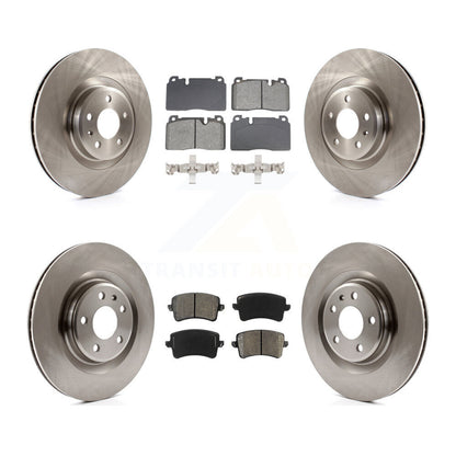 Kit de disques de frein à disque avant et arrière et plaquettes semi-métalliques pour Audi Q5 K8S-103907