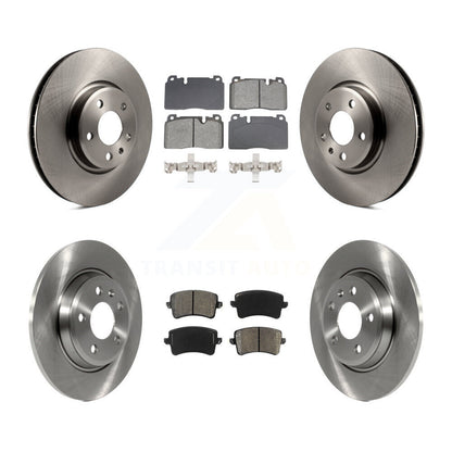 Kit de disques de frein à disque avant et arrière et plaquettes semi-métalliques pour Audi Q5 K8S-103908