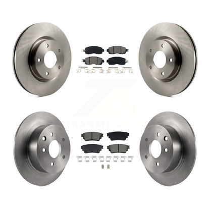 Kit de rotor de frein avant et arrière et plaquettes semi-métalliques pour Nissan Altima AW 2019-2020