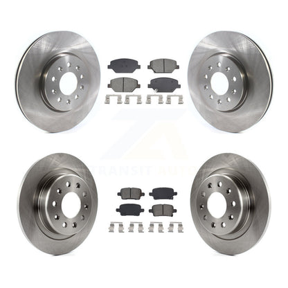 Rotor de frein avant arrière et Kit de plaquettes semi-métalliques pour Chevrolet Equinox GMC Terrai