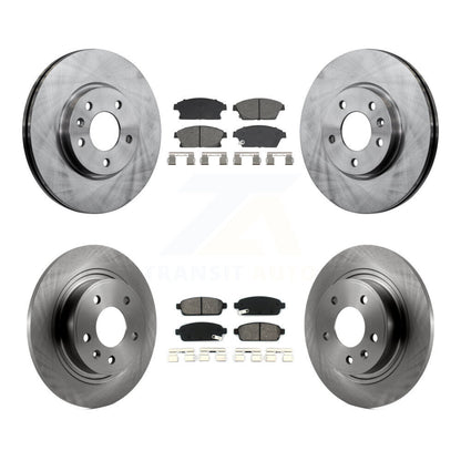 Rotors de frein avant et arrière et Kit de plaquettes semi-métalliques pour Chevrolet Cruze Buick Veran