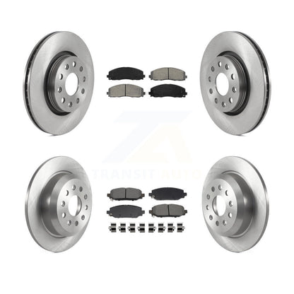 Kit de plaquettes de frein semi-métalliques pour rotor de frein avant et arrière, pour Jeep Wrangler Rubico 2018 – 2020