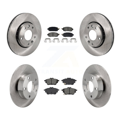 Kit de plaquettes de frein semi-métalliques pour rotors de frein avant et arrière, pour frein arrière à disque Nissan Sentra
