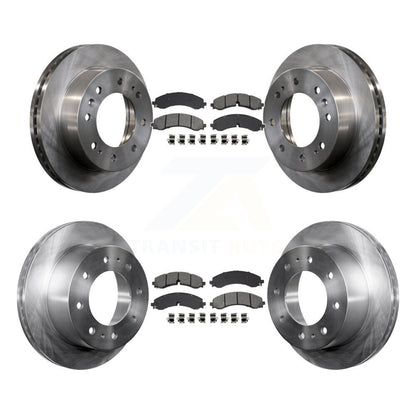 Kit de rotors de frein avant et arrière et plaquettes semi-métalliques pour GMC Chevrolet Sierra 2500 H